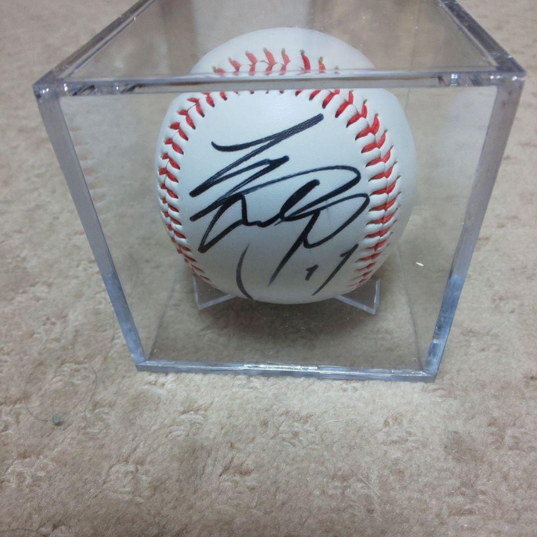 大谷翔平の日本ハム時代の直筆サインボール - メルカリ
