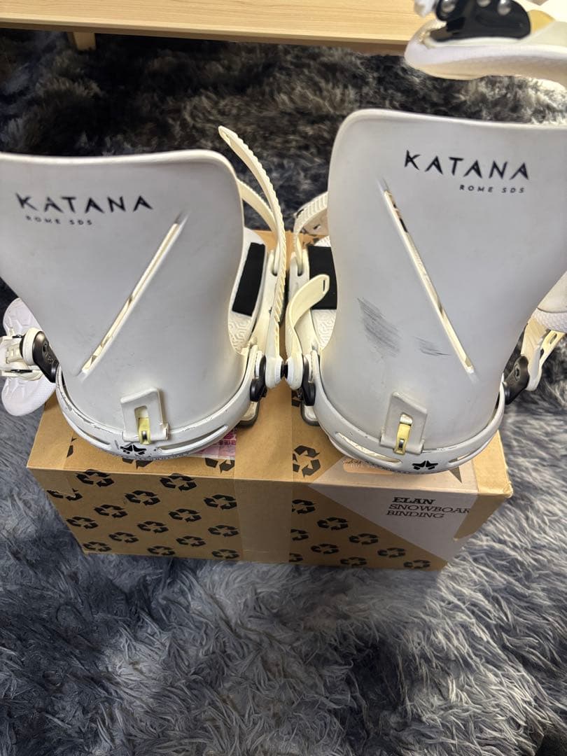 ROME KATANA ビンディングMサイズ 楽天市場】ROME ローム スノーボード バインディング ビンディング
