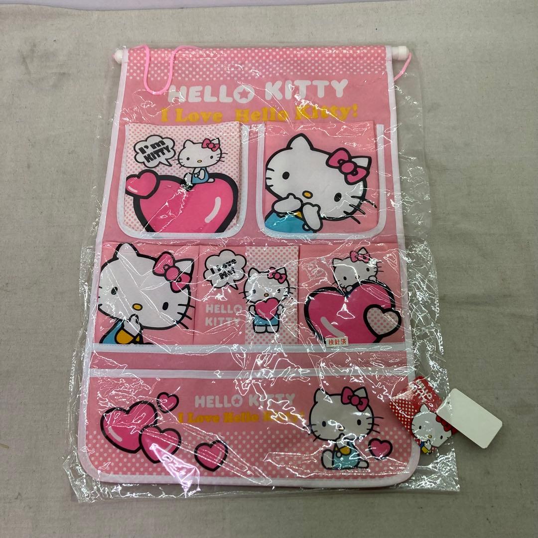 新品未使用タグ付き☆2011年製】ハローキティ ウォールポケット