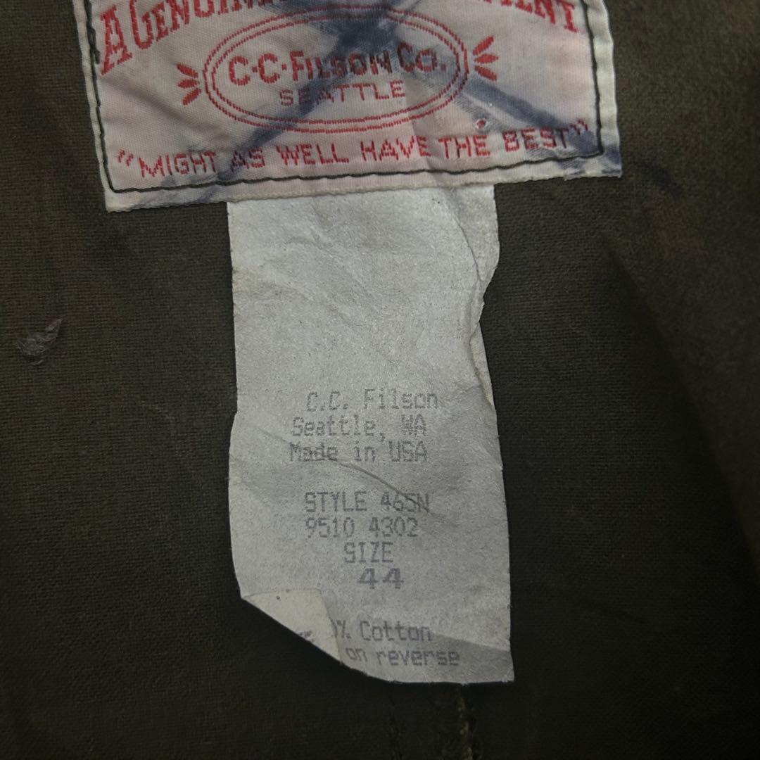1970s FILSON フィルソン USA製 オイルドコート ロングコート - メルカリ