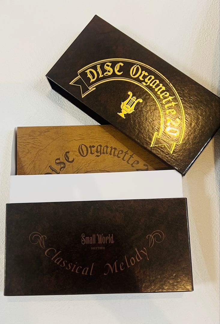 新品】超レアオルガニートM729 壁掛時計ディスクオルゴール6枚付きお