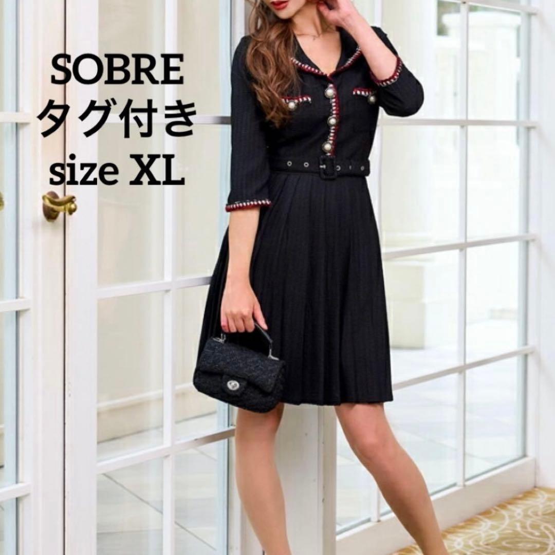 SOBRE ソブレ プリーツブレードワンピース キャバドレス　XL ラウンジ　黒 楽天市場】【SOBRE ソブレ】スカラップカットワンピース キャバドレス