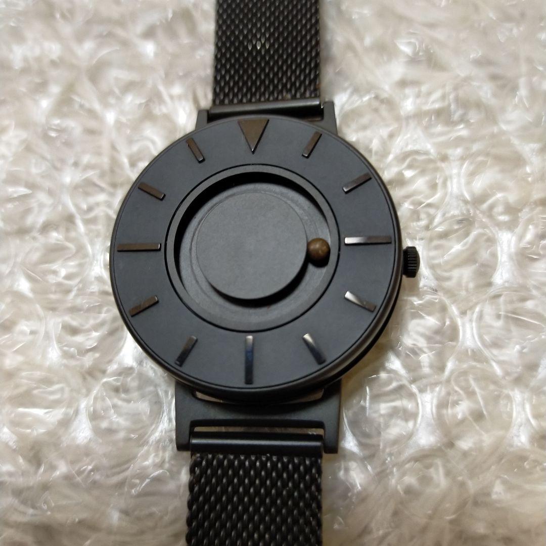 さわる時計 Bradley ブラッドリー eone イーワン 腕時計 ブラック