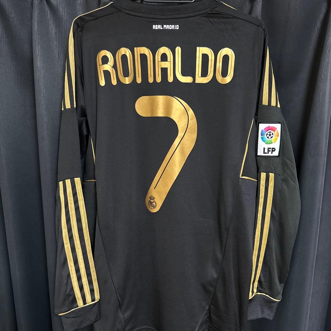 クリスティアーノ・ロナウド ユニフォーム レアルマドリード 長袖