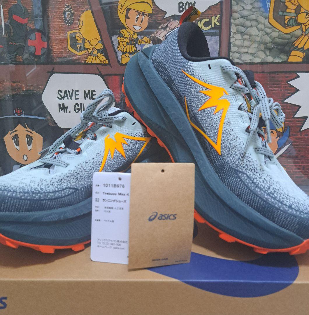 ASICS アシックス トラブーコマックス4 トレイル ランニング 26.5