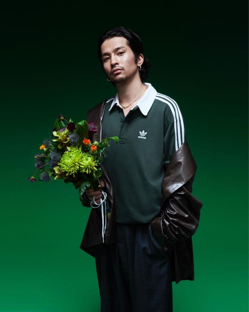 KING GNU 常田大希 adidas ポロシャツ - メルカリ