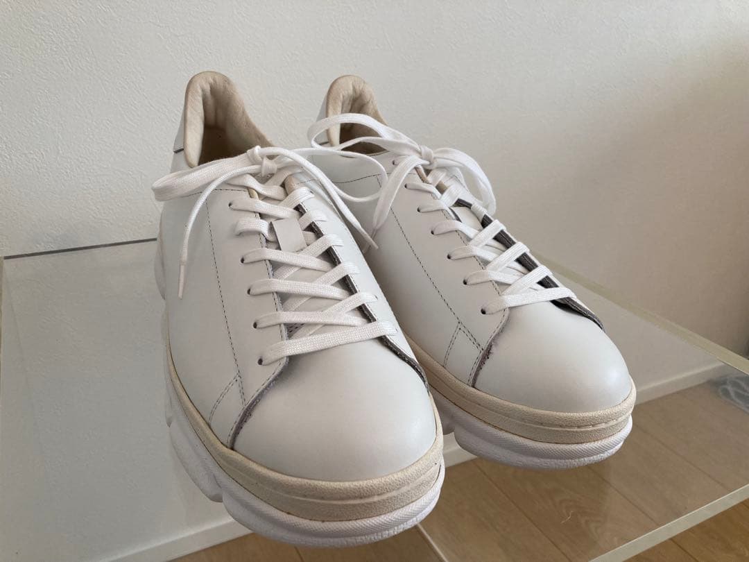 MARKAWARE レザースニーカー　ホワイトスニーカー 27.0cm