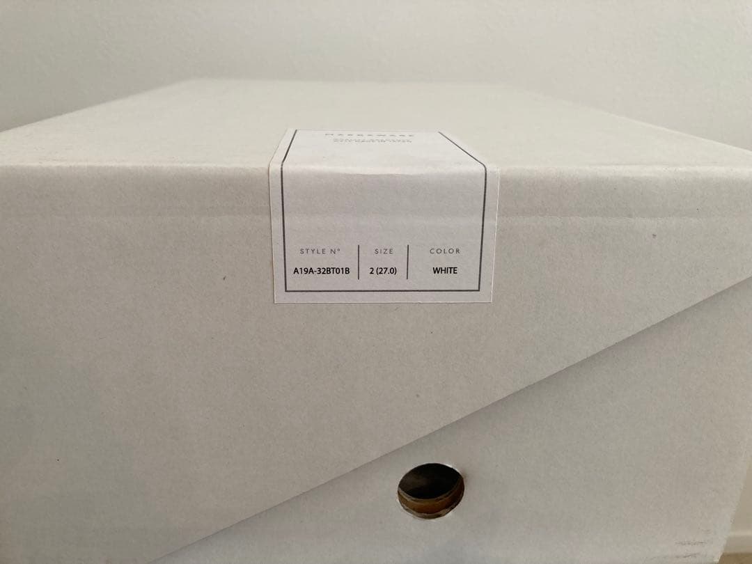 MARKAWARE レザースニーカー　ホワイトスニーカー 27.0cm