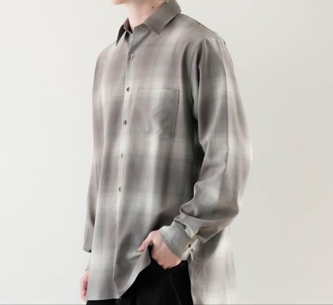 CTHY 尾州ウール チェックシャツ - メルカリ