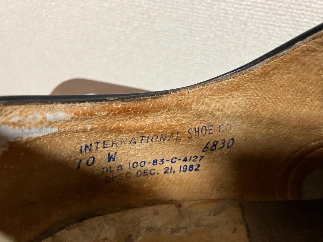 サービスシューズ　10W　28ｃｍ　80s　U.S.NAVY