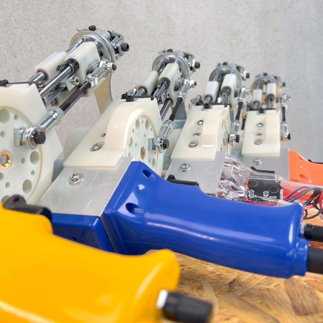 タフティングガン AK-1 ラグ□青□安心の正規品□カットパイル□特急