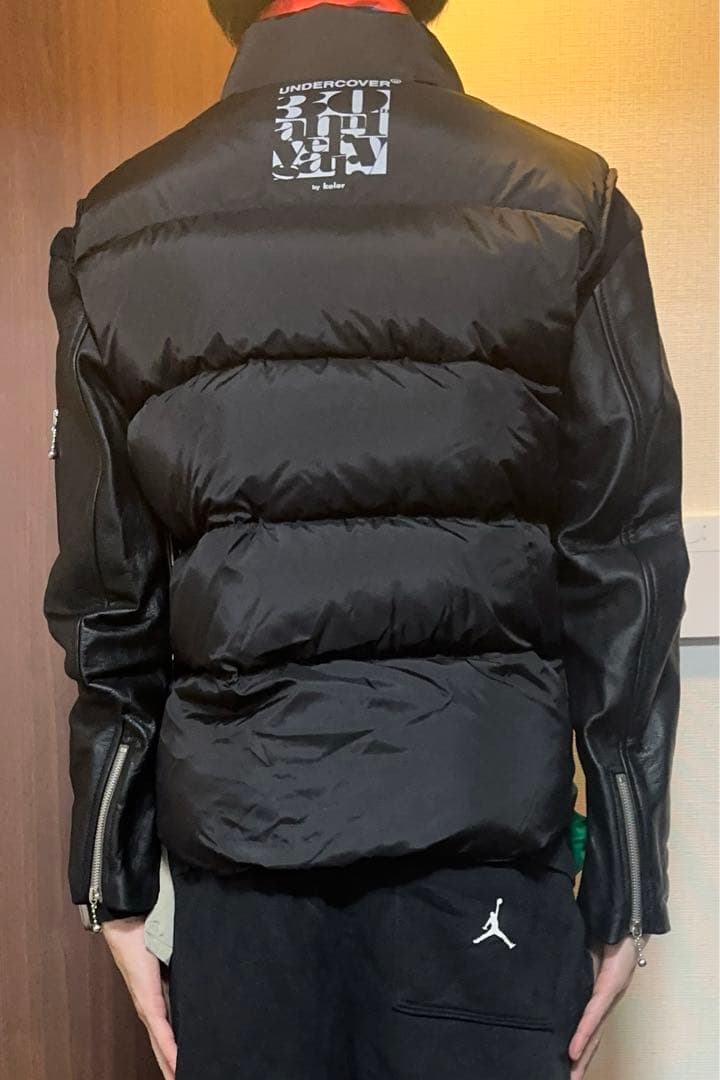 新品未使用UNDERCOVER kolor 限定レザースリーブダウン サイズ3 - メルカリ