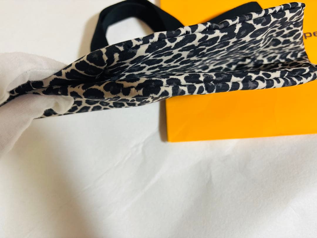 限定/極美品】エルベシャプリエ パンサーブラン 707 バッグ 黒