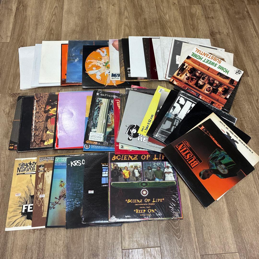 レコード まとめ売り HIPHOP R&B 50枚+α 良盤多数 - メルカリ