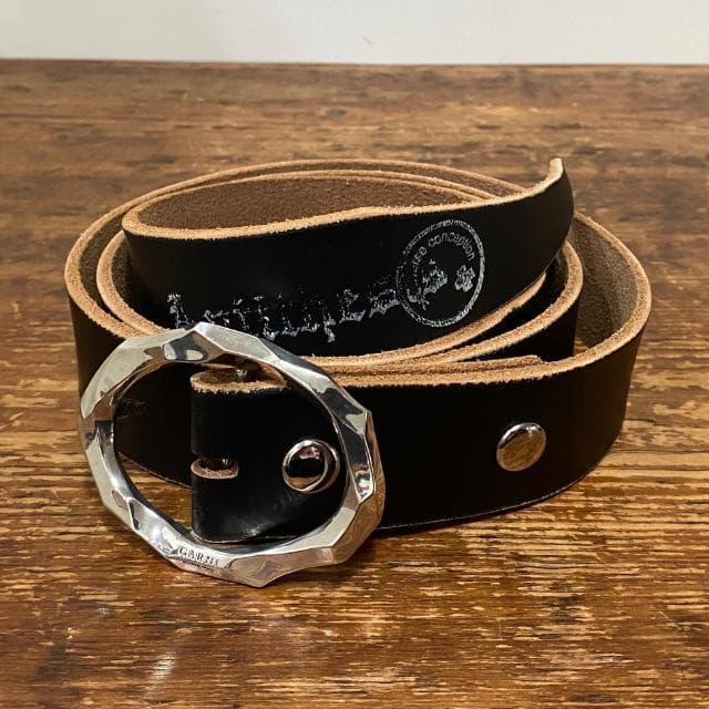 GARNI ガルニ シルバー製 バックル Antithesis レザーベルト - メルカリ