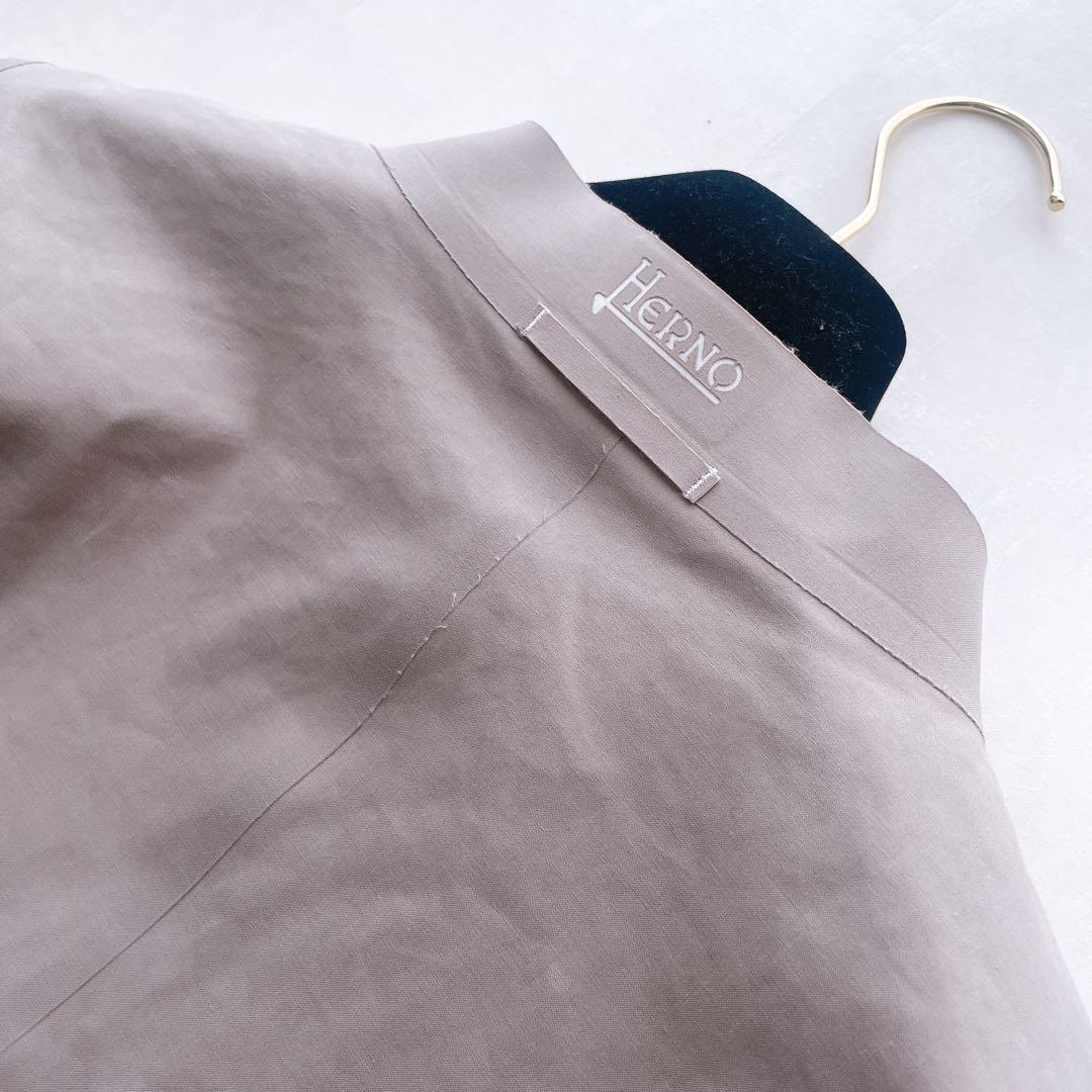 美品✨ヘルノ スプリングコート ジャケット リバーシブル 金ボタン