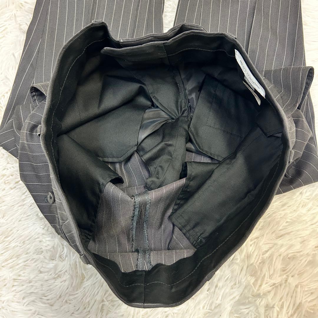 極美品！】MEN'S TENORAS ティノラス 3ピース グレーストライプ - メルカリ