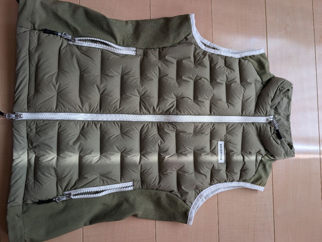 BRIEFING ブリーフィング セットアップ オリーブグリーン ダウンセット