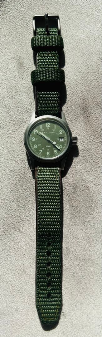 HAMILTON Khaki カーキ 6359 クォーツ ボーイズサイズ - メルカリ