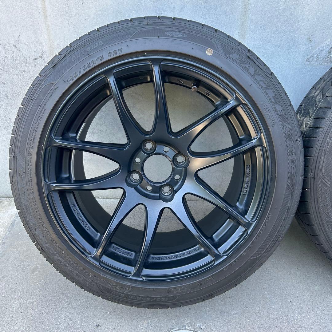 WORK EMOTION 極 15inch 8j + 20 pcd100 4穴 - メルカリ