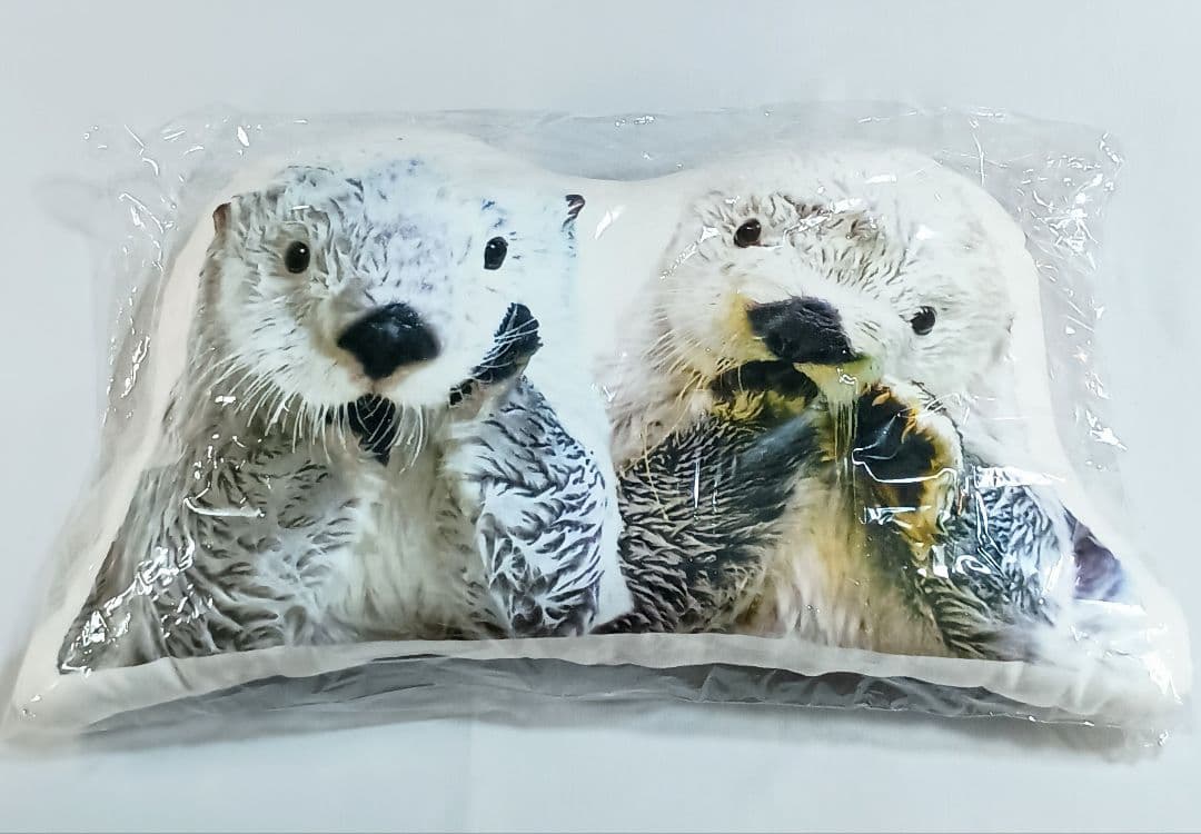 鳥羽水族館 ラッコ メイちゃん キラちゃん クッション 新品 - メルカリ
