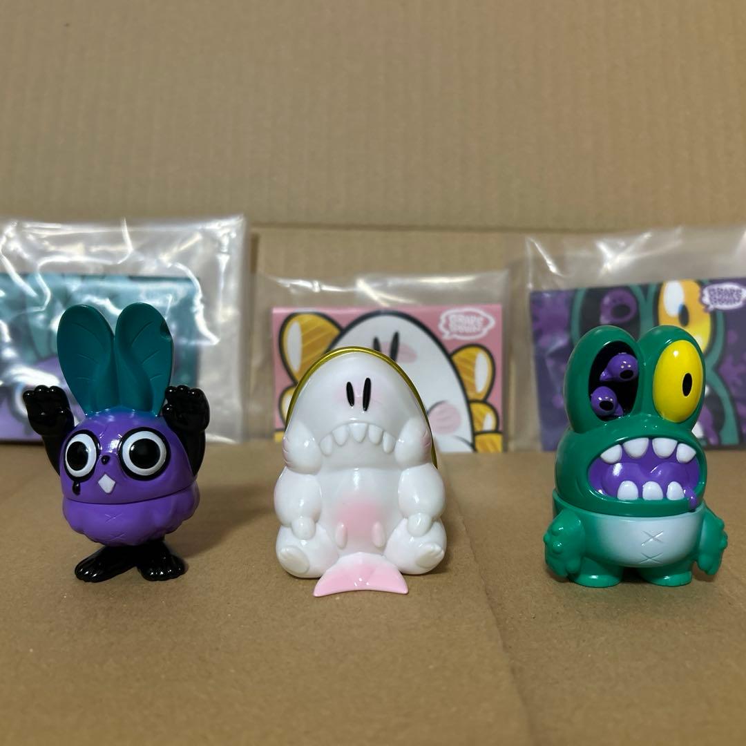grape brain スリラー ゲボゲボ かまぼう 3体セット 1stカラー - メルカリ