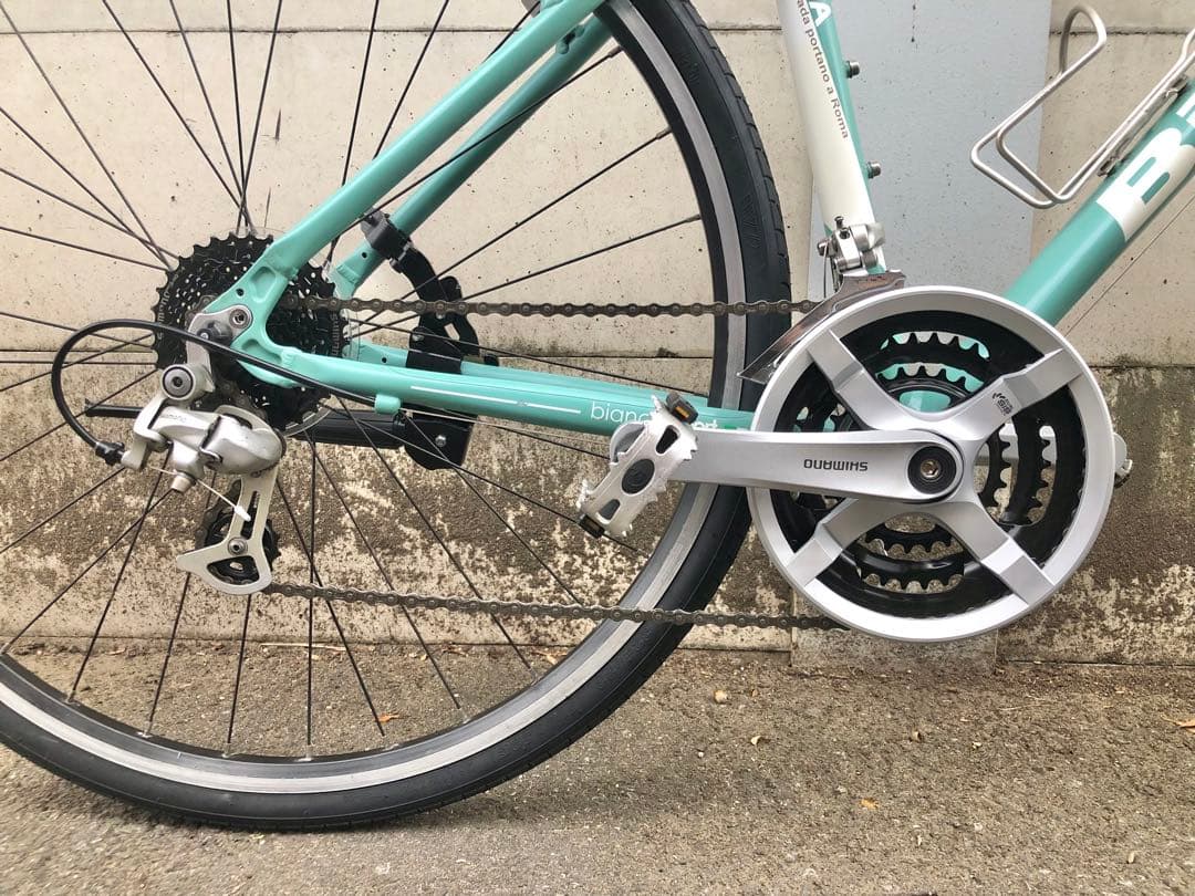 超美品・部品総新品】ビアンキ ローマ2 24速 クロスバイク CT470mm
