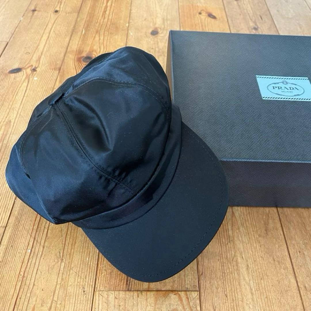 PRADA プラダ Re-Nylon ハット キャスケット ベレー帽 帽子 - メルカリ