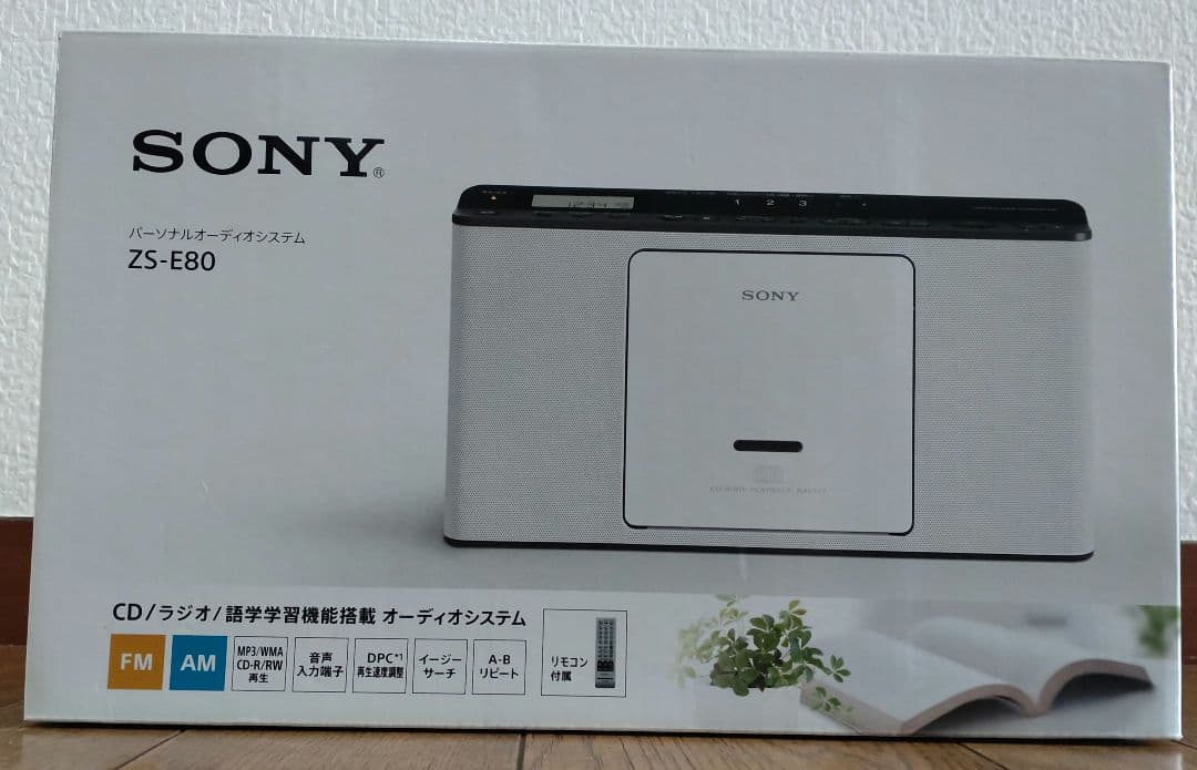 SONY ZS-E80】パーソナルオーディオシステム ホワイト - メルカリ