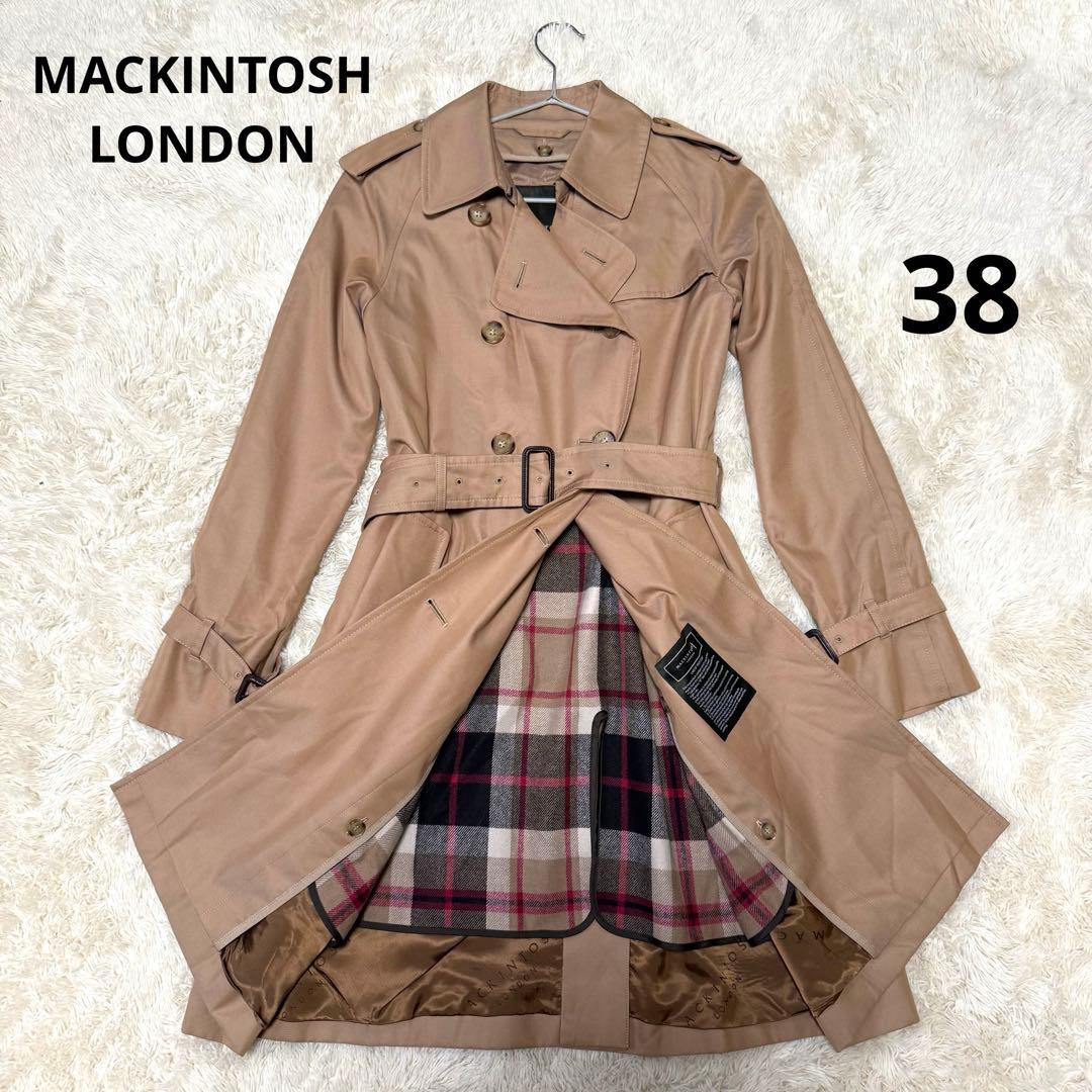 週末値下げ【美品】マッキントッシュ　ウールライナー付きトレンチコート　ベージュ 中古・古着通販】MACKINTOSH LONDON (マッキントッシュ ロンドン