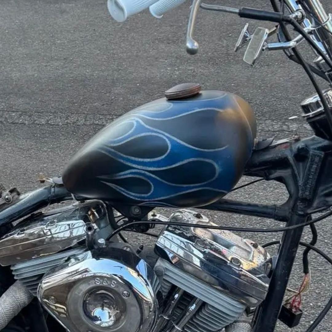 ピーナッツタンク ハーレー ビンテージ加工 スポーツスター ショベル