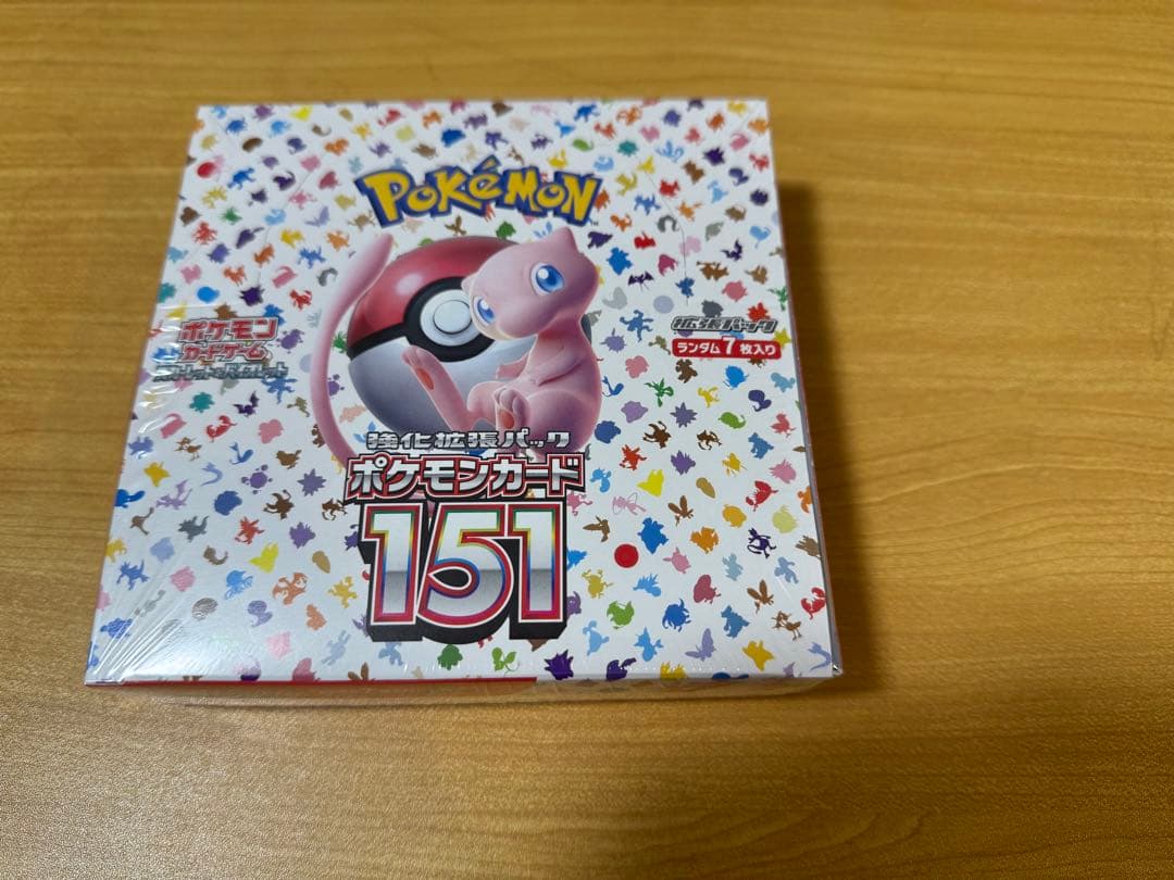 ポケモンカード151 ボックス　シュリンクつき ポケモンカードゲーム 即日配送 新品未開封 シュリンク付き ポケモン