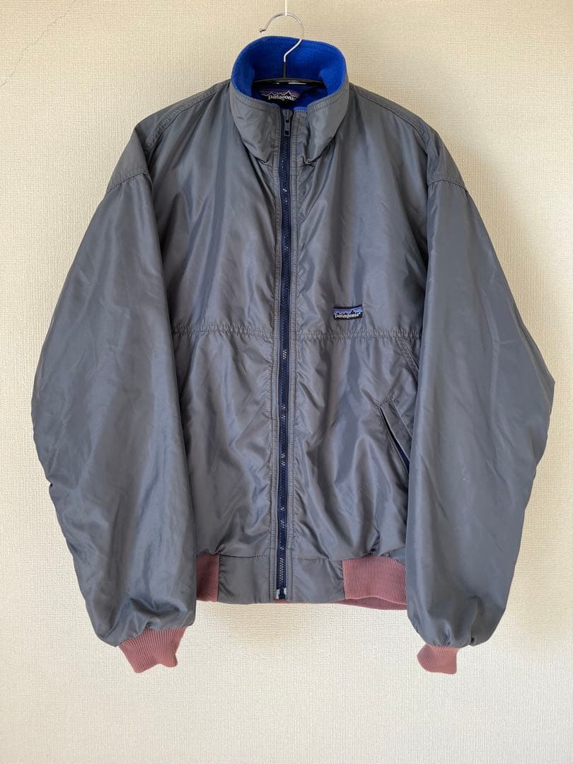 80s USA製 三角タグ パタゴニア シェルドシンチラジャケット Mサイズ