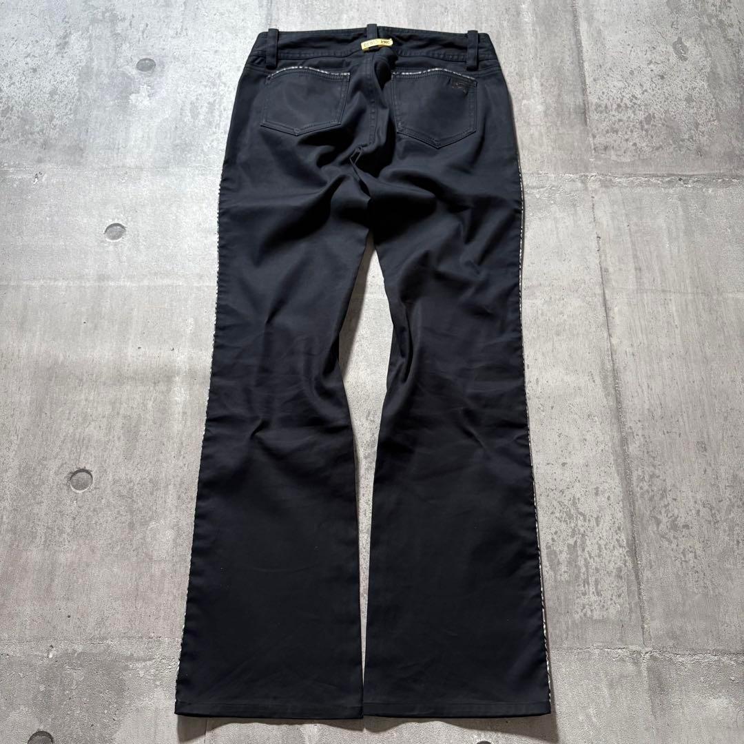 00s BURBERRY BLUE LABEL flare pants y2k - メルカリ