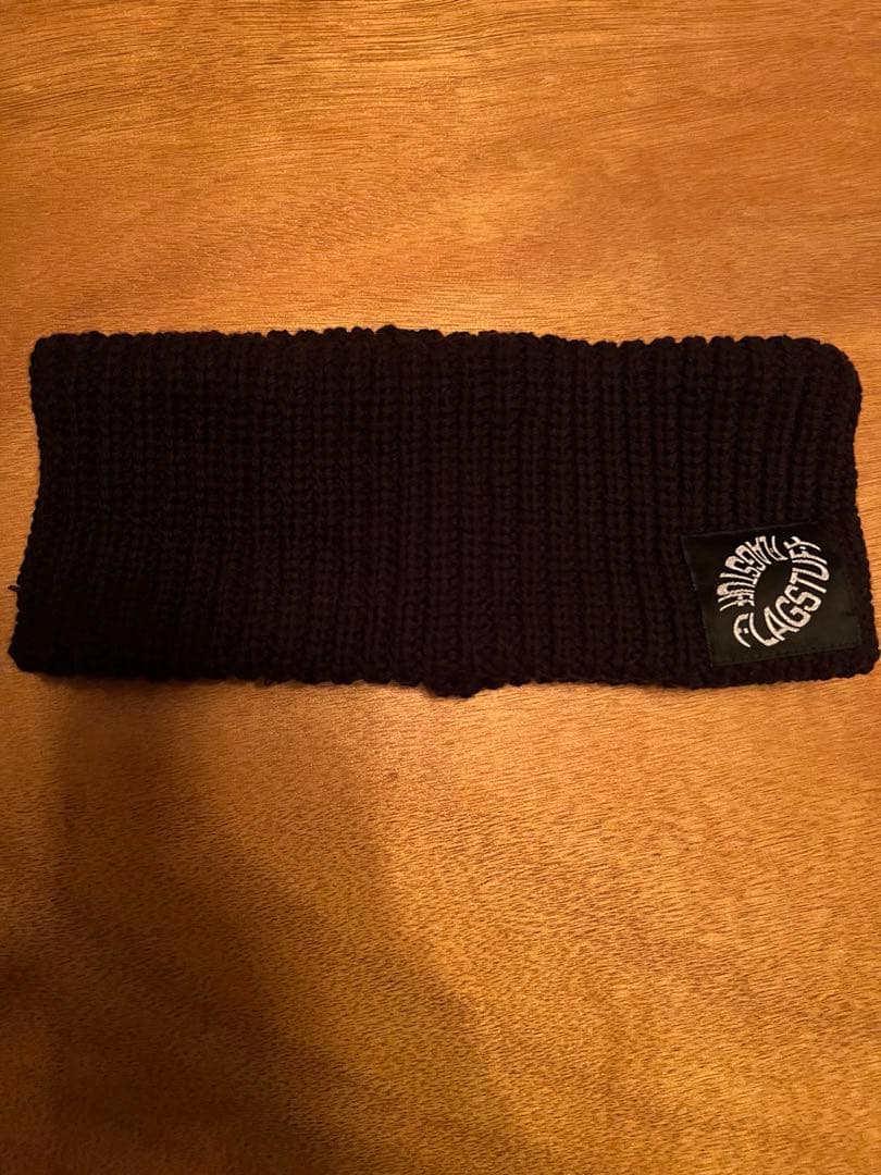 FLAGSTUFF フラグスタフ ヘアバンド ブラック 樋口塁オン