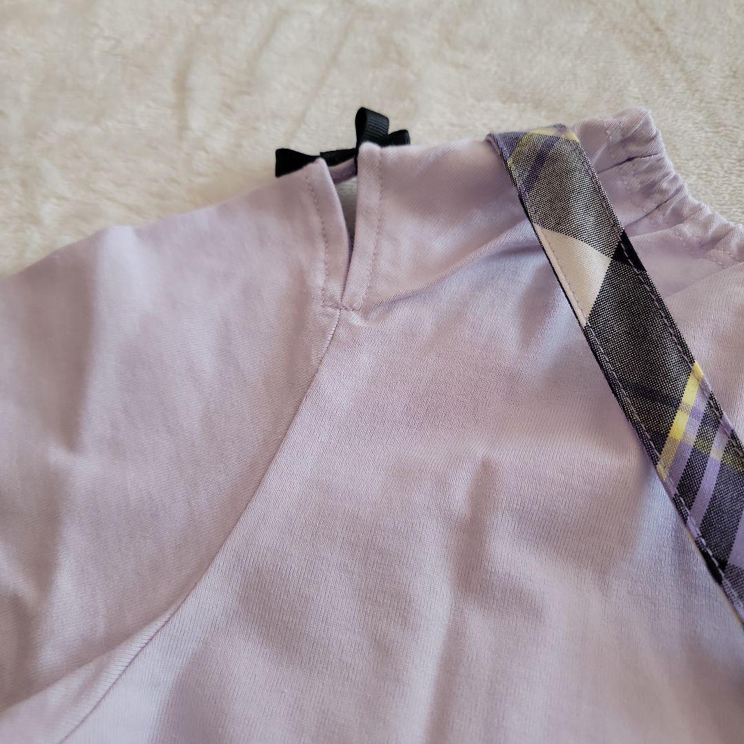 新品未使用《3点セット》アナスイミニ　ビスチェ付きセットアップ 130センチ