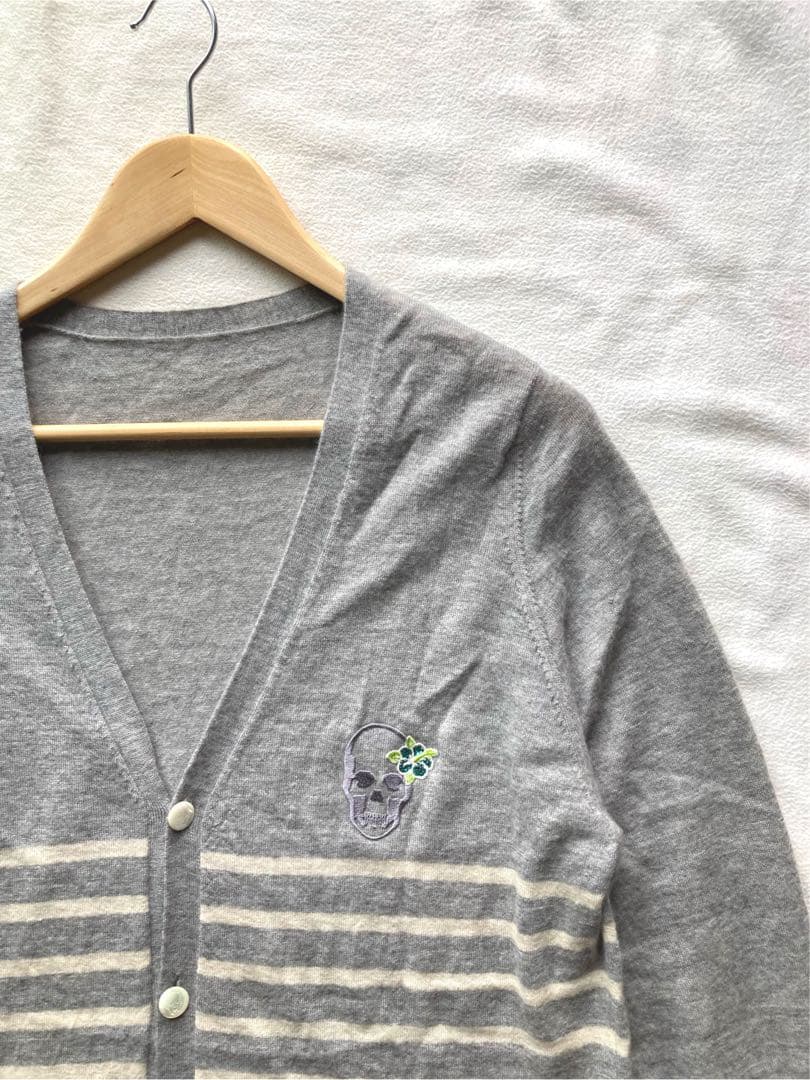 SJ本脇様専用ルシアン・ペラフィネ カシミヤ100 カーディガン グレー L