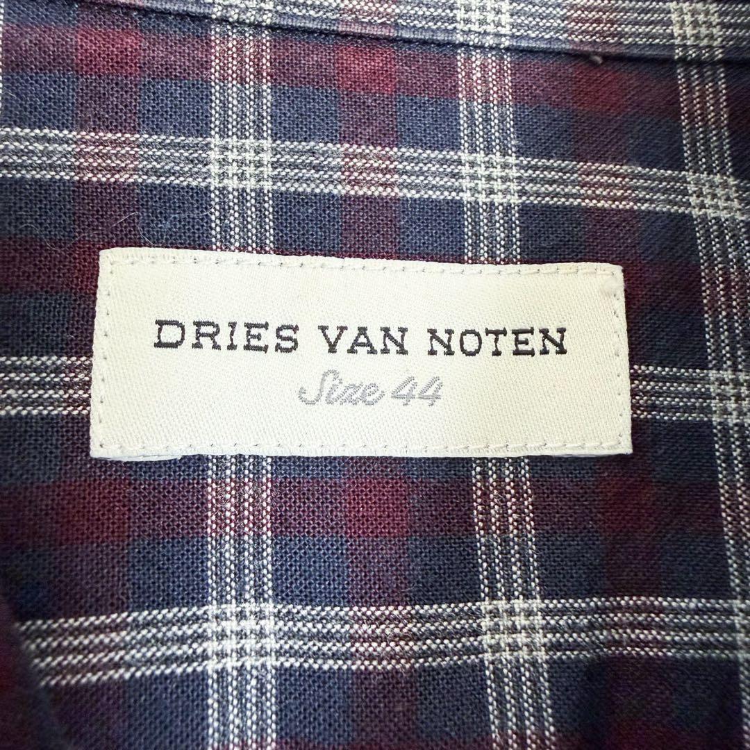 DRIES VAN NOTEN ドリスヴァンノッテン チェック シャツ - メルカリ