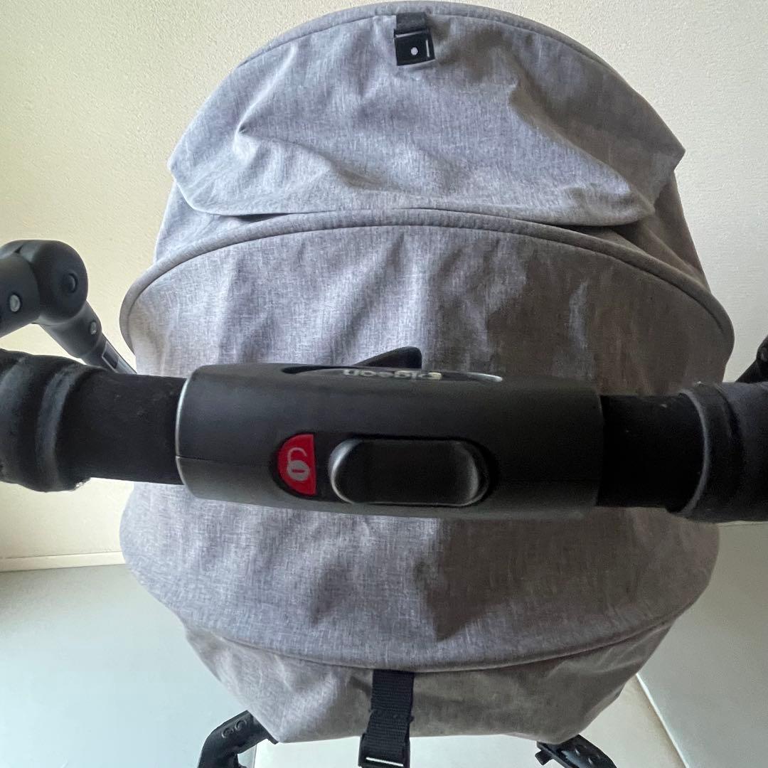 極美品】pigeon ランフィRBアップ グレー ベビーカー - メルカリ