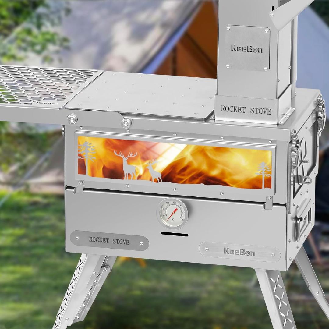 オーブン付きペレットストーブ 自動供給システム6時間燃焼 - メルカリ