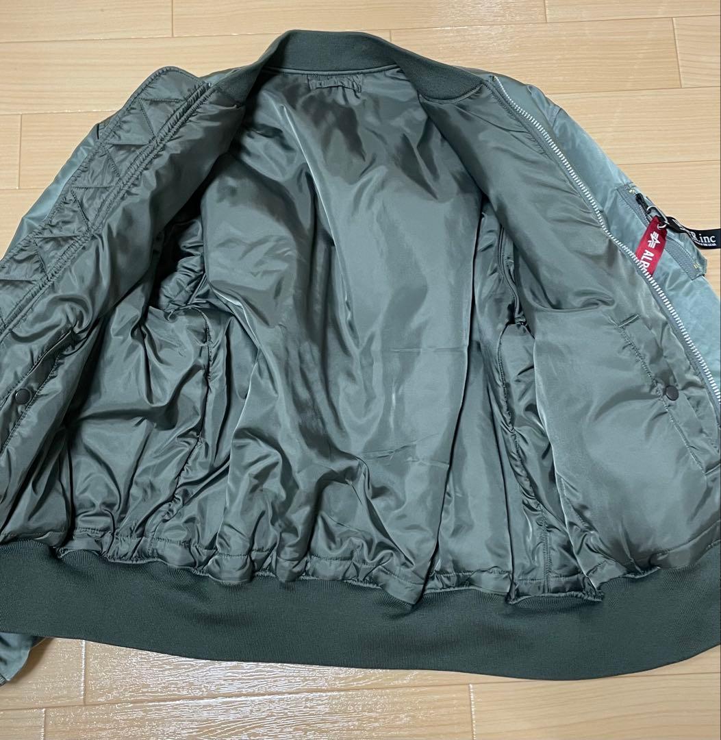 WAIPER ALPHA 別注 MA-1 ワイパー フライトジャケット BIG - メルカリ