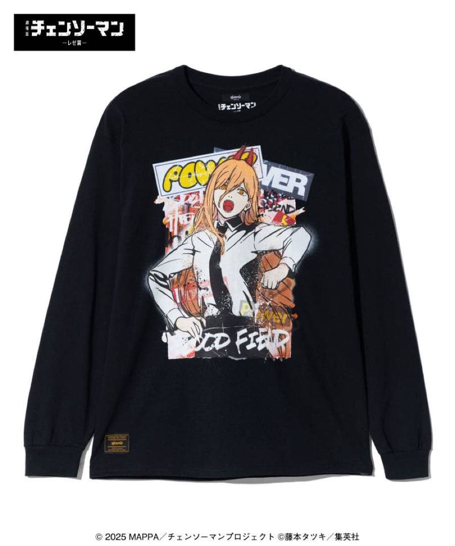 glamb グラムPower Cutsew パワーカットソー(M)チェンソーマン GB0425/CM07 : Power Cutsew / パワーカットソー | glamb Online Store