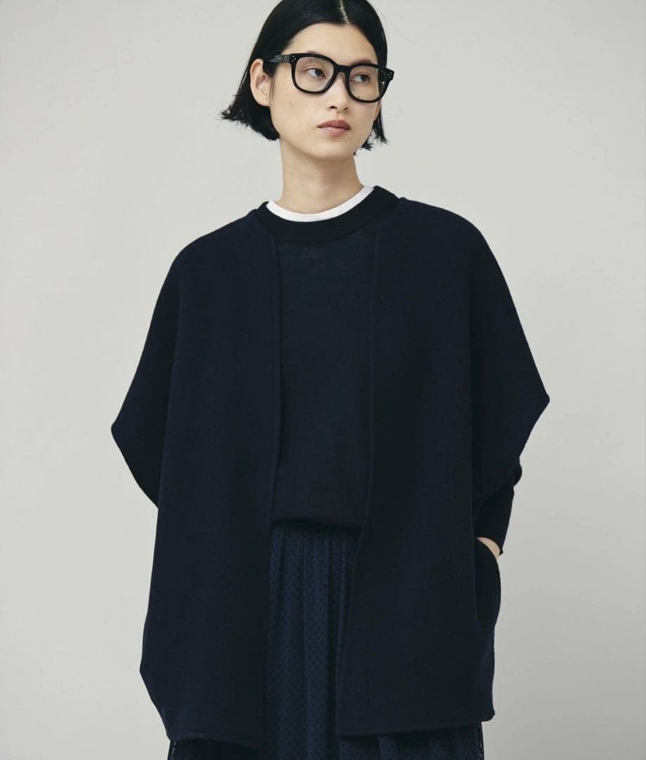 【美品】Curensology マンテコリバーベスト 【ネイビー】 未使用品☆Curensologyイタリア MANTECO社リバーベスト ネイビー