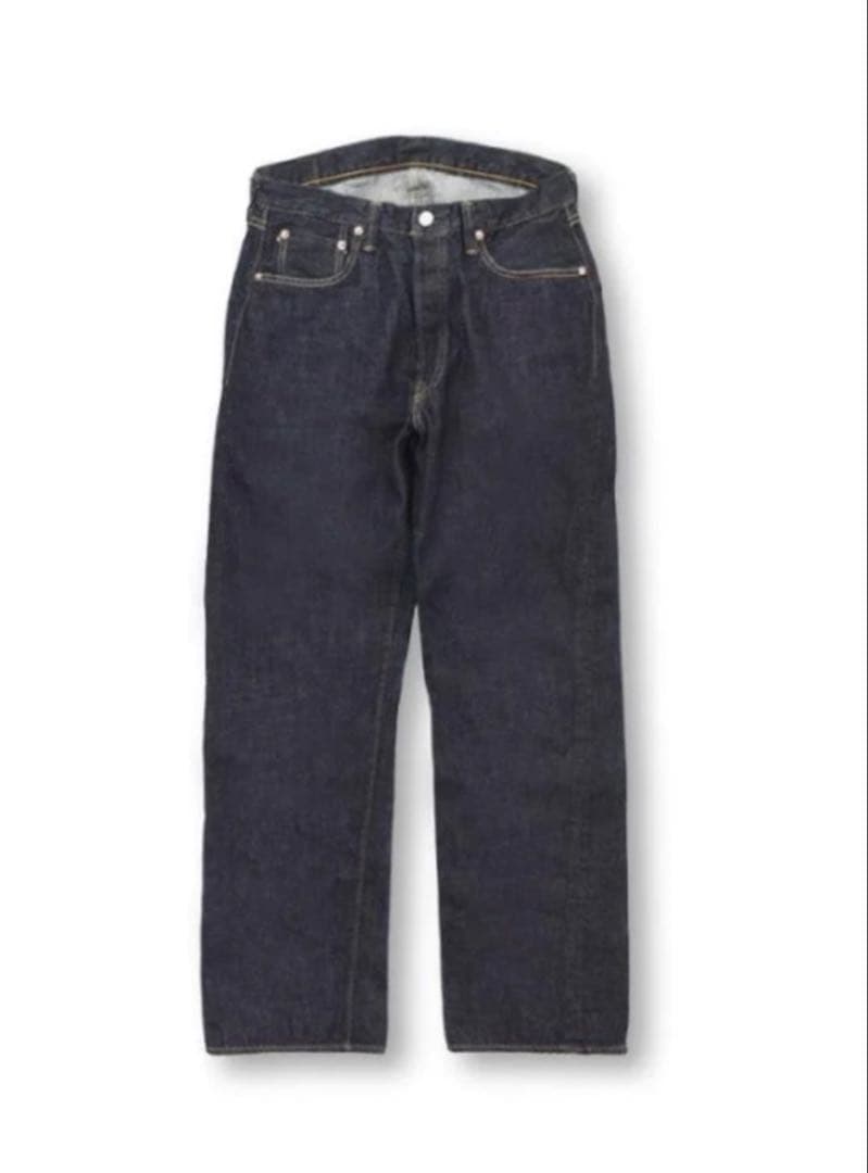 FULLCOUNT/フルカウント　0105SSWスーパースムース34 FULLCOUNT/フルカウント】「Wide Straight Denim Pants”Super Smooth
