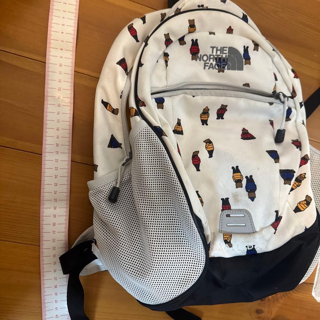 ノースフェイス キッズ くま リュック ホワイトホームスライス - メルカリ