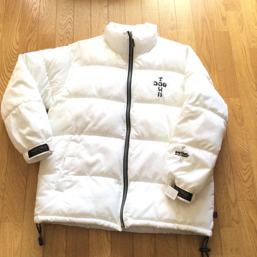 希少 DOG TOWN ドッグタウン 黒龍 ダウンジャケット/ブルゾン H115