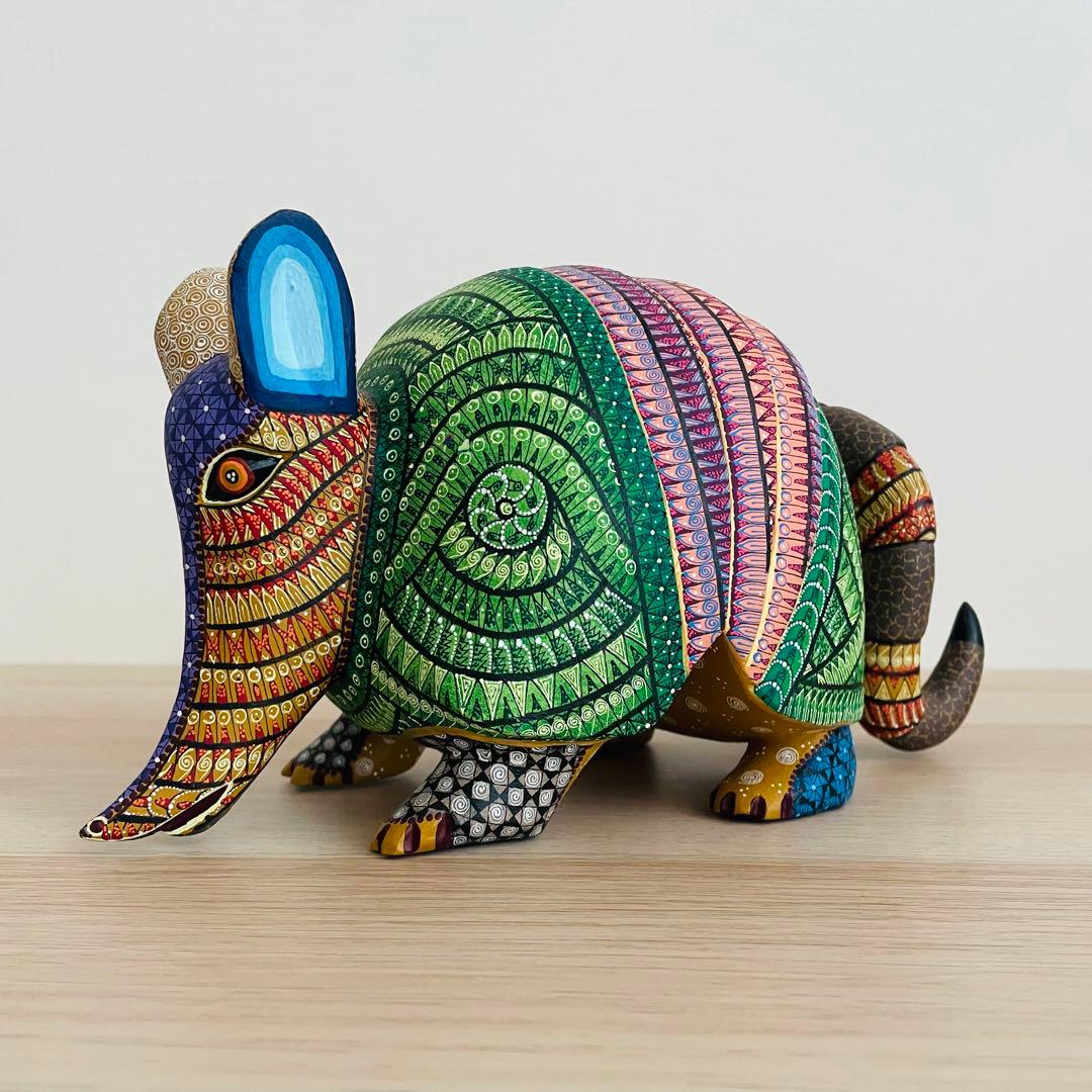 メキシコ雑貨 アレブリヘス アレブリヘ アリクイ アルマジロ - メルカリ