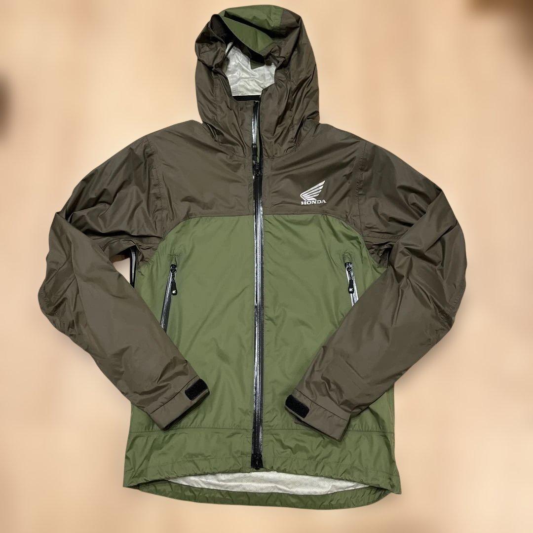 Honda フード付きジャケット Sサイズ オリーブグリーン - メルカリ