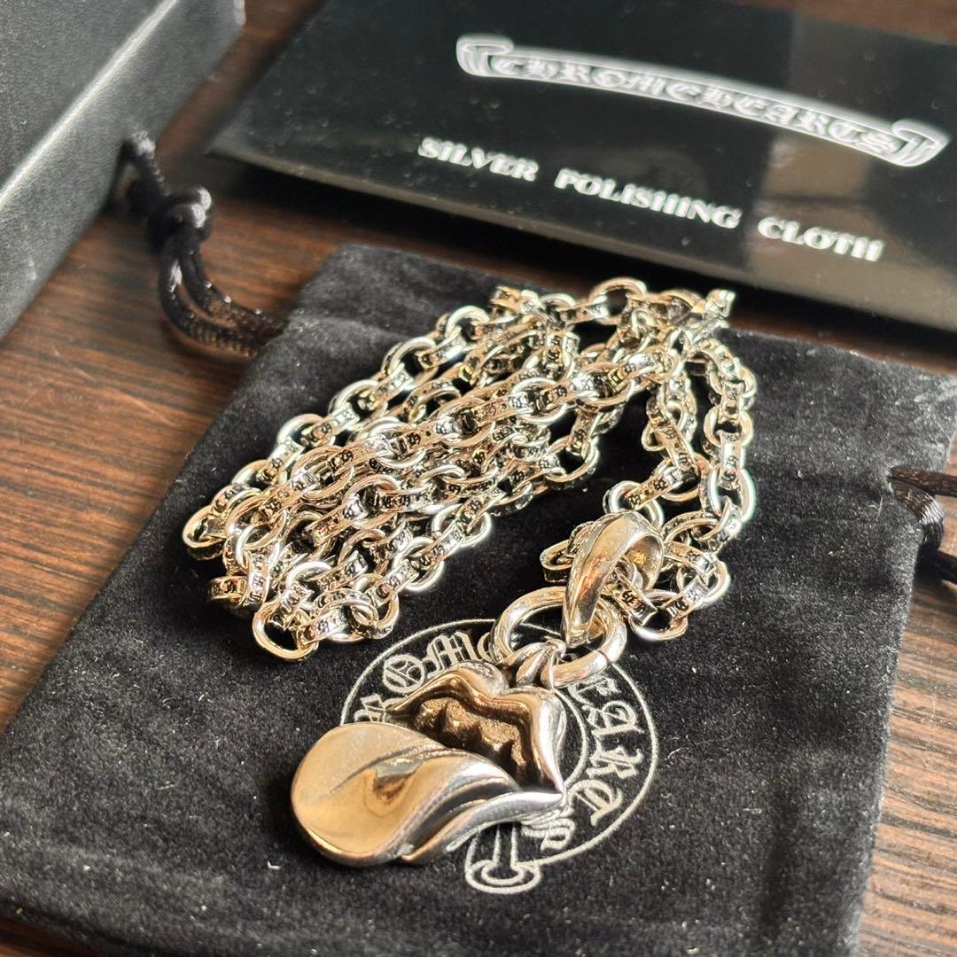 極美品 ⚜️クロム⚜️ 925クロムローリングストーンズ トップ