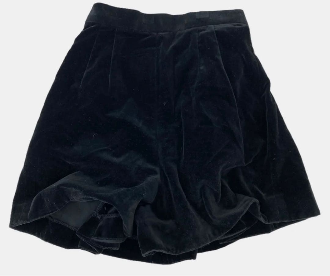 ₊お値下げ‧₊ Vivienne Westwood ブラックベルベットスカート - メルカリ